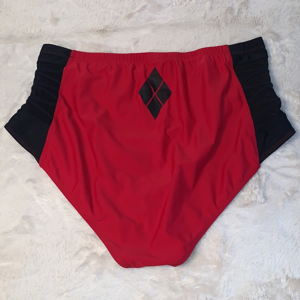 Size 4X DC comics red swim bikini bottoms
